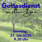 Gottesdienst im Alten Bau 25