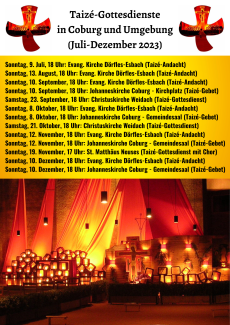 Taizé-Flyer