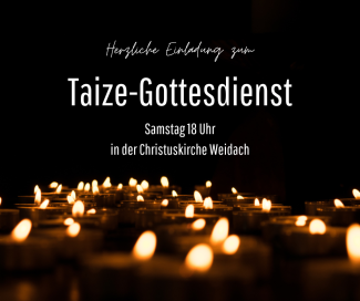 Taizé-Gottesdienst Weidach